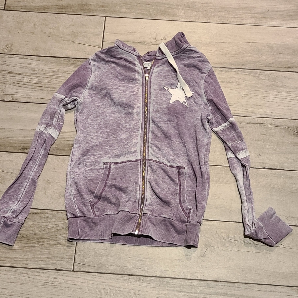 🍁Grayson Threads Lightweight Purple Zip Up🪅